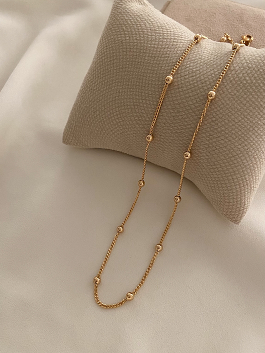 Cartier ball necklace