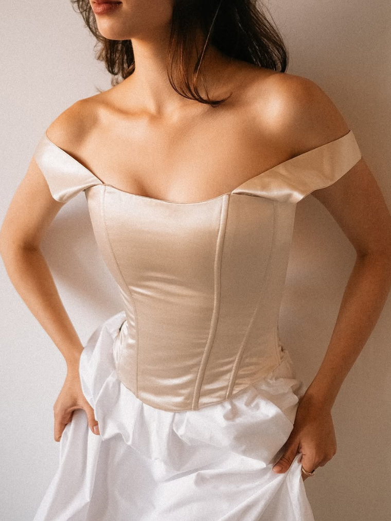Beige Sia corset