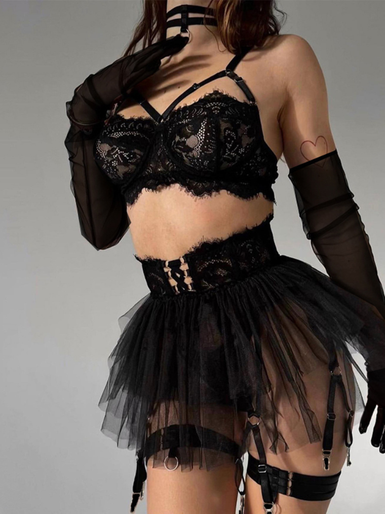 Bianca Alluring Lace Lingerie Set