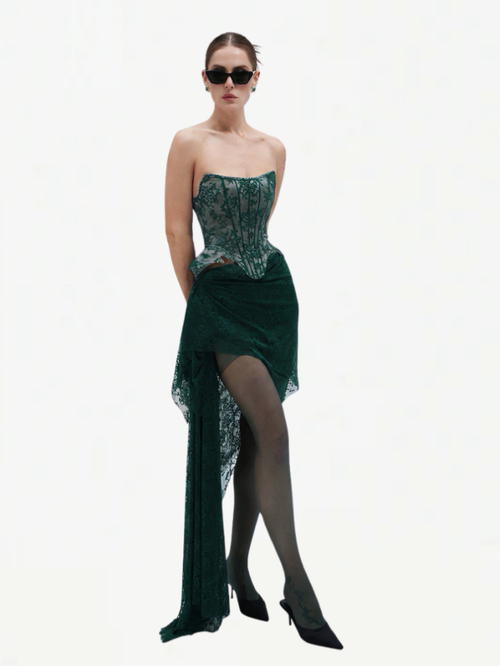 Emerald Luxe Corset