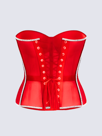 Σουτιέν Secret Form με στρας κόκκινο