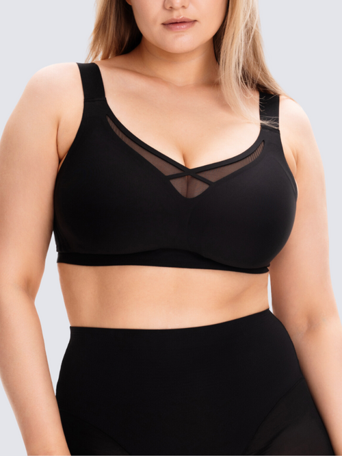 X mesh bra underwear