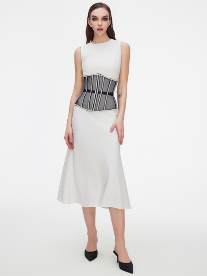 Cape with rhinestones black