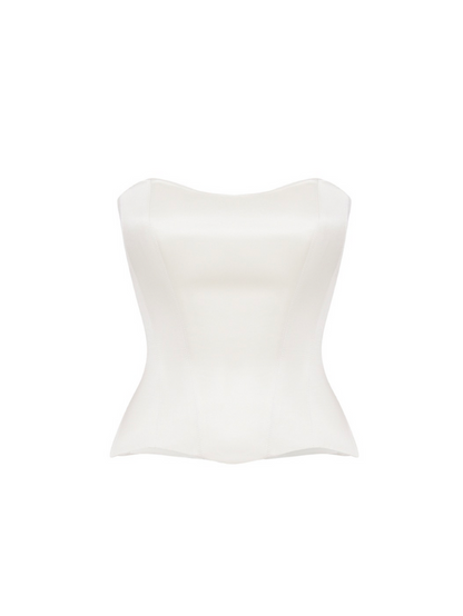 White Satin-Black Friday Sale